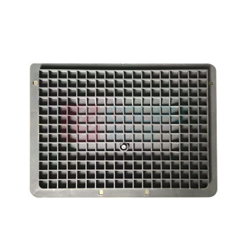 力王 塑料收纳EU周转箱 EU64230 600*400*230 (灰色) PP材质