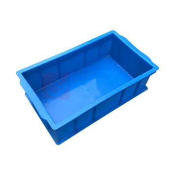 力王 塑料周转箱物流箱 660*486*410 (蓝色)