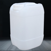 齐鲁安然 塑料油桶 方形桶 储水桶 扁塑料桶 15升水桶 25L方形酒桶 30公斤化工桶 废液桶【白色5L】 QL-ST-B5L