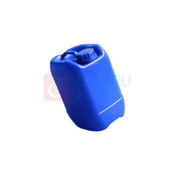 日麟 加厚塑料桶 25L (蓝色) 堆码桶 方形废液 耐酸碱