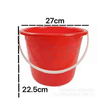 晶事达 塑料圆桶 8L 22.5*27cm