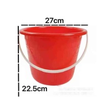 晶事达 塑料圆桶 8L 22.5*27cm