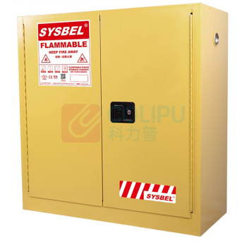 西斯贝尔 SYSBEL 易燃液体安全储存柜 WA810300 30Gal/114L/黄色/手动