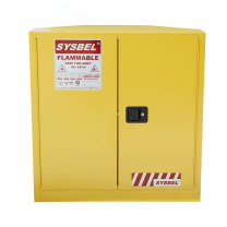 西斯贝尔 SYSBEL 易燃液体安全储存柜 WA810300C 30加仑角柜/黄色/手动
