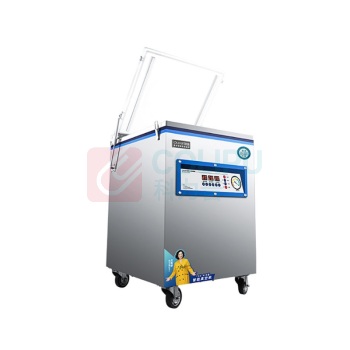 欧信 大型干湿两用塑封保鲜真空机 OX-390工业泵 (304不锈钢)-印日期 