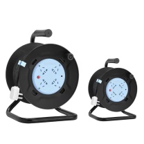 公牛 BULL 移动线缆盘 GN-804DL 2.5mm² 30米 (黑色) 带漏保 4位 2.5平方