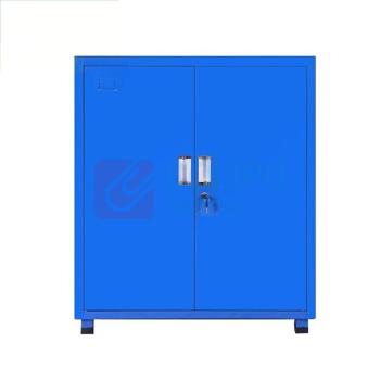 东业家具 车间用多功能带抽移动工具车 五金汽修铁皮储物柜工具箱 对开门工具柜 高1000宽800深400mm ±5mm