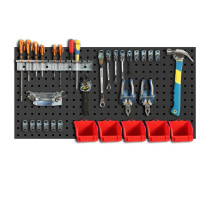 知旦 工具挂板方孔挂架钳类挂钩工具组合套餐七 603707 400*200*150 (31个装)