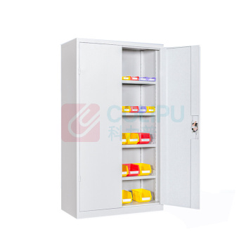上柯 加厚铁皮工具柜 WY372 灰白通门(内4板)工具柜  偏远运费另议