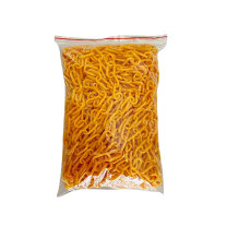 罗德力 塑料警示防护链条 6MM粗 25米/包 (黄色)