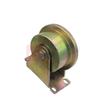 上柯 轨道滑轮角铁轨道轮彩钢槽轮 WY568 单边轮2.5英寸(60mm)  偏远运费另议