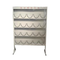 有豫 工地安全帽架 4层20格支架款130x6x180cm板厚1.35mm