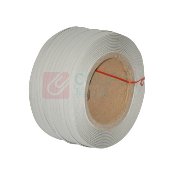 企桥 BRIDGEE 全透明机用打包带 100027648340 全/半自动打包机打包带塑料带捆扎带 热熔打包带宽12mm10kg/卷