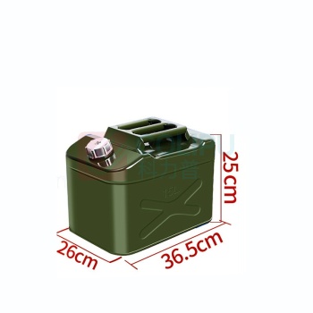 上柯 加厚汽油桶 WY470 铝盖15升方形配油管