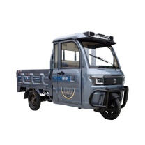 金彭 电动三轮车 揽胜160 车厢尺寸1600x1100mm 通用半篷半封闭带棚电瓶车 72V52A铅酸1500W