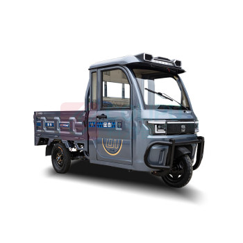 金彭 揽胜160 顶灯款 电动三轮车 通用半篷半封闭带棚电瓶车 (1600x1100mm) 1500W,72V52A铅酸