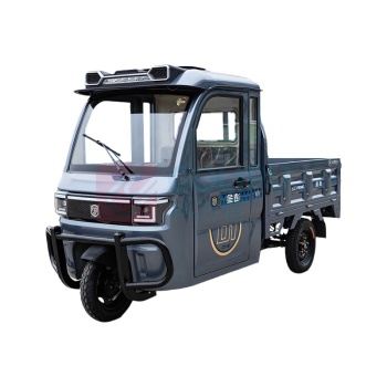 金彭 揽胜160 顶灯款 电动三轮车 通用半篷半封闭带棚电瓶车 (1600x1100mm) 1500W,72V52A铅酸