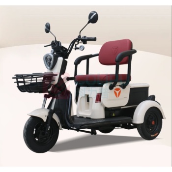 雅迪 新国标电动三轮车 K2C 48V20A铅酸电池 (智利红) 老人代步接送孩子载人拉货推拉座强动力续航