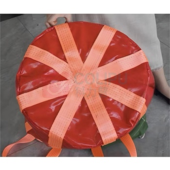 众信 吊装包 500×800mm 提手高度300mm 圆底 红色 双层 PVC