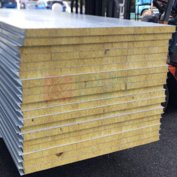 罗德力 机制防火岩棉彩钢质板材 A级防火 4500*1150*50*0.5mm 双面