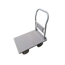 瀚盾 超重型折叠搬运车 90*60cm 承重1吨 8寸 超重聚氨酯脚轮