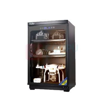 HuiTong 智能恒湿数控防潮干燥箱 S80L 80升 内置LED灯 (黑色) 湿度范围35%RH-75%RH