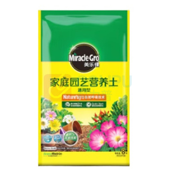 美乐棵 通用营养土养花花肥 8L/袋