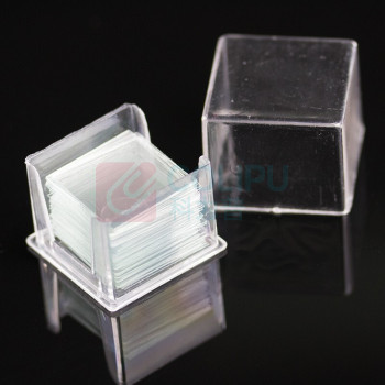 海斯迪克 HYSTIC 显微镜用盖玻片 帆船盖玻片 HKQS-166 100017925278 18*18mm(10盒)