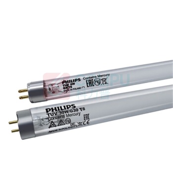 飞利浦 PHILIPS 紫外线杀菌消毒灯管 TUV 30W 1SL/25 100支起售