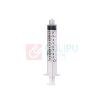 优企 螺口一次性注射器10ml毫升螺旋口针筒 不带针头 HT251209-1 每包100支