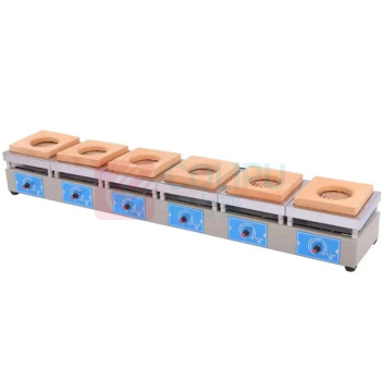 科至途 实验室万用电炉 六联6kw 6*1000W 电炉尺寸99*16.7*12.7cm
