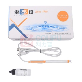雷磁 pH三复合电极 不适用于老款雷磁机器 E-301-QC