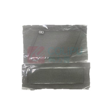 罗德力 屏蔽玻璃 100目 长宽厚245×65×2mm 四边预留20mm编织网