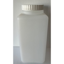 E+H 方形 塑料大口取样瓶 3L 螺口带盖