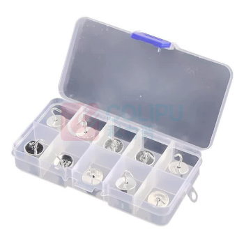 安赛瑞 金属勾码 6H00088 规格:10g*10塑料外壳主材质:铁镀锌