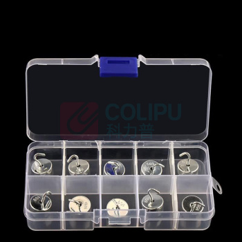 安赛瑞 金属勾码 6H00088 规格:10g*10塑料外壳主材质:铁镀锌
