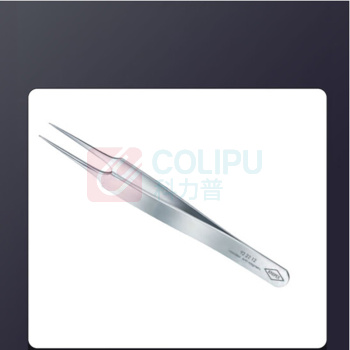 凯尼派克 KNIPEX 防锈防磁镊子 922212 105mm针尖式直柄