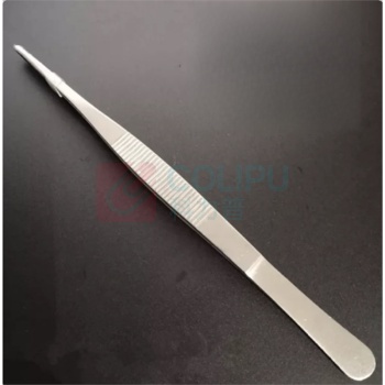SGK 不锈钢镊子 SK1607 直头 总长160mm (银色) 材质:不锈钢