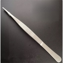 SGK 不锈钢镊子 SK1607 直头 总长160mm (银色) 材质:不锈钢