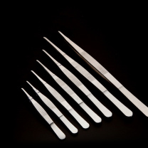 垒固 不锈钢镊子(直嘴圆头带齿) 非医用 W-002803 14cm