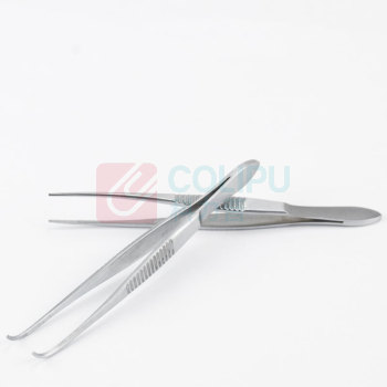 海斯迪克 HYSTIC 不锈钢镊子 眼科镊子 非医用 HKCL-20 100020223648 10㎝弯头镊子