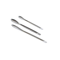 labshark 不锈钢药勺 单头薄款 10.5cm/12.5cm/14cm各一个 1套 130301001