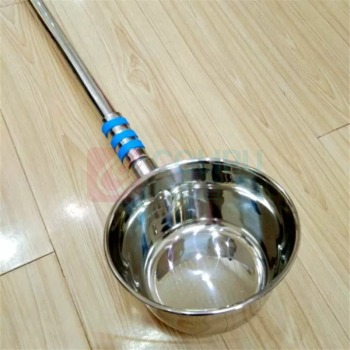 超力 304不锈钢可伸缩取样勺超长手柄 勺子直径20mm 勺柄长2米 可伸缩长度1米—2米