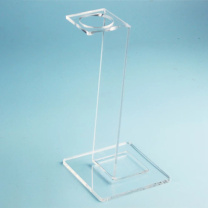 双海 定制有机玻璃Z型补液架 亚克力注射器架 高30cm,孔径2.5cm的定制