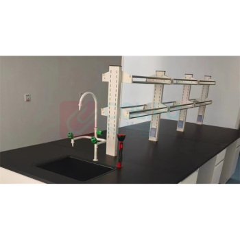 弗莱仕 实验室工作台 FLS-中央台+水槽3m +水龙头+试剂架+洗眼器+滴水架+安装