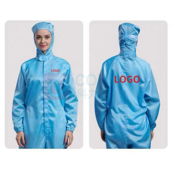 千禾 无尘服 洁净服 防尘服连体带帽子 防静电服 qh1104005 L码 