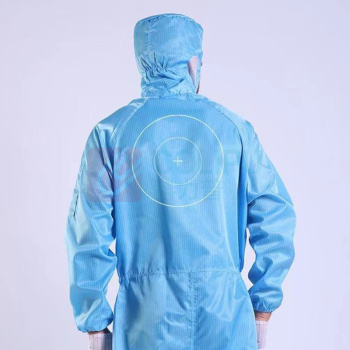 千禾 无尘服 洁净服 防尘服连体带帽子 防静电服 qh1104005 L码 