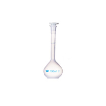 labshark 容量瓶 100ml 加厚PP材质