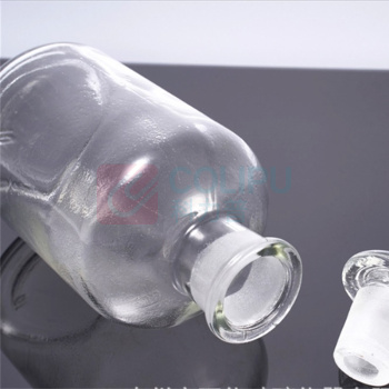 德舟 细口瓶 1500ml 玻璃材质 (白色)