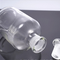 德舟 细口瓶 1500ml 玻璃材质 (白色)